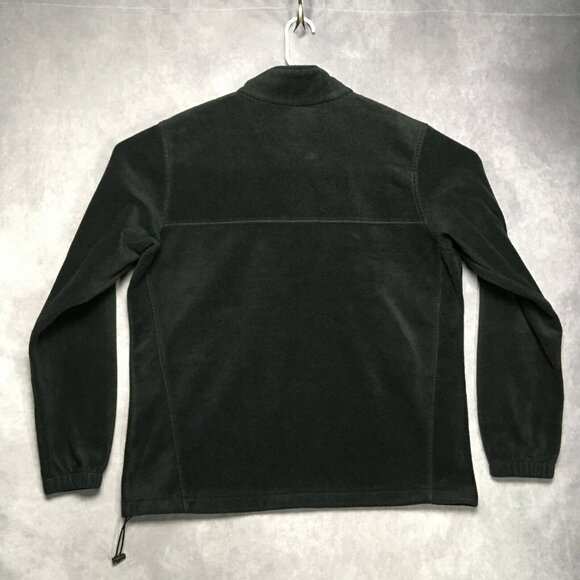 Columbia Mens 1/4 Zip Pullover Sweater Shirt size XL Black Long Sleeve Fuzzy - Picture 3 of 16